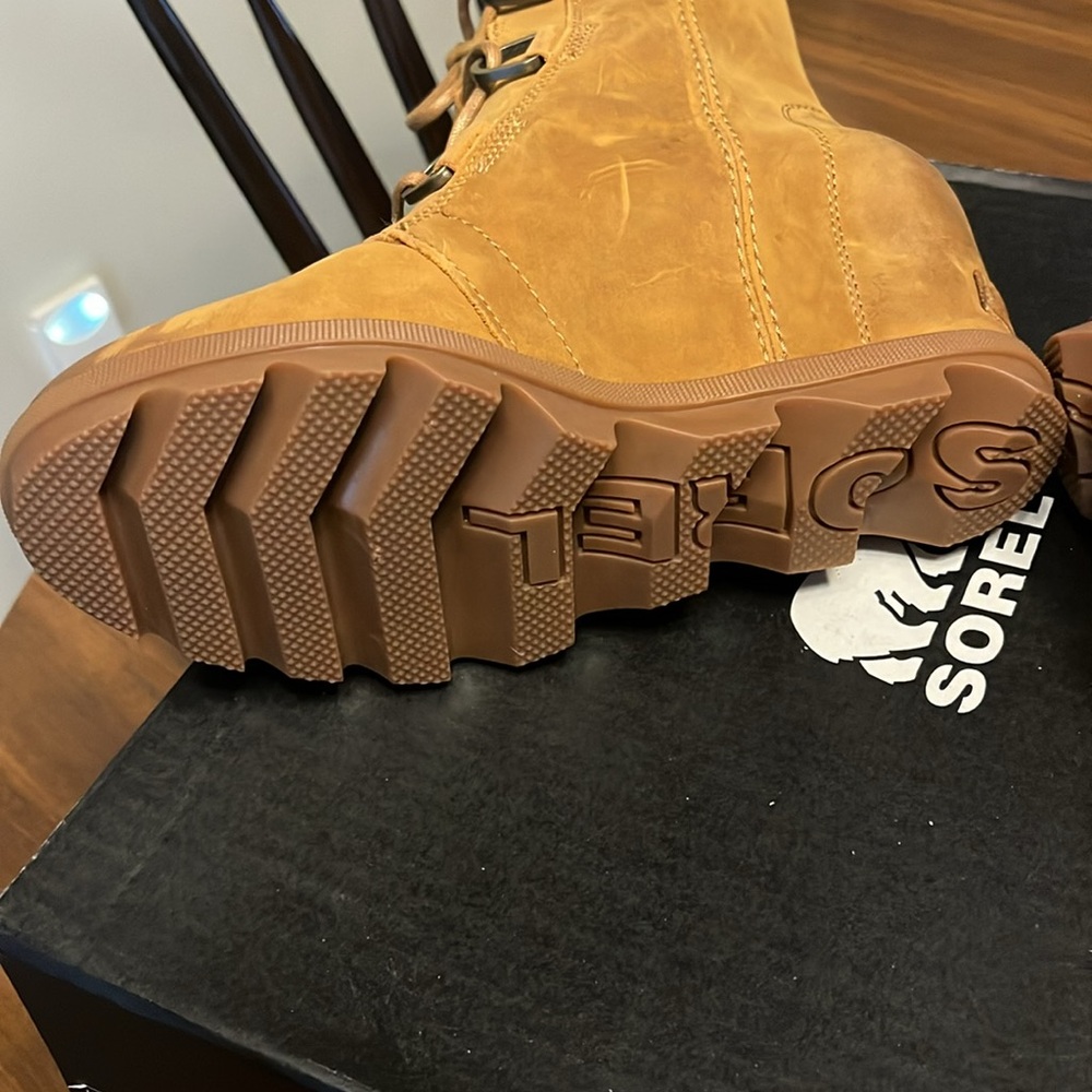 Sorel Joan of Arctic Wedge II Camel Brown women’s size 8/39 - Picture 6 of 10